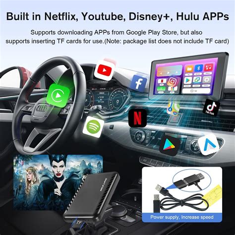 autoflix wallet|AUTOFLIX CarPlay and Android Auto Adapter, Streams Media to .